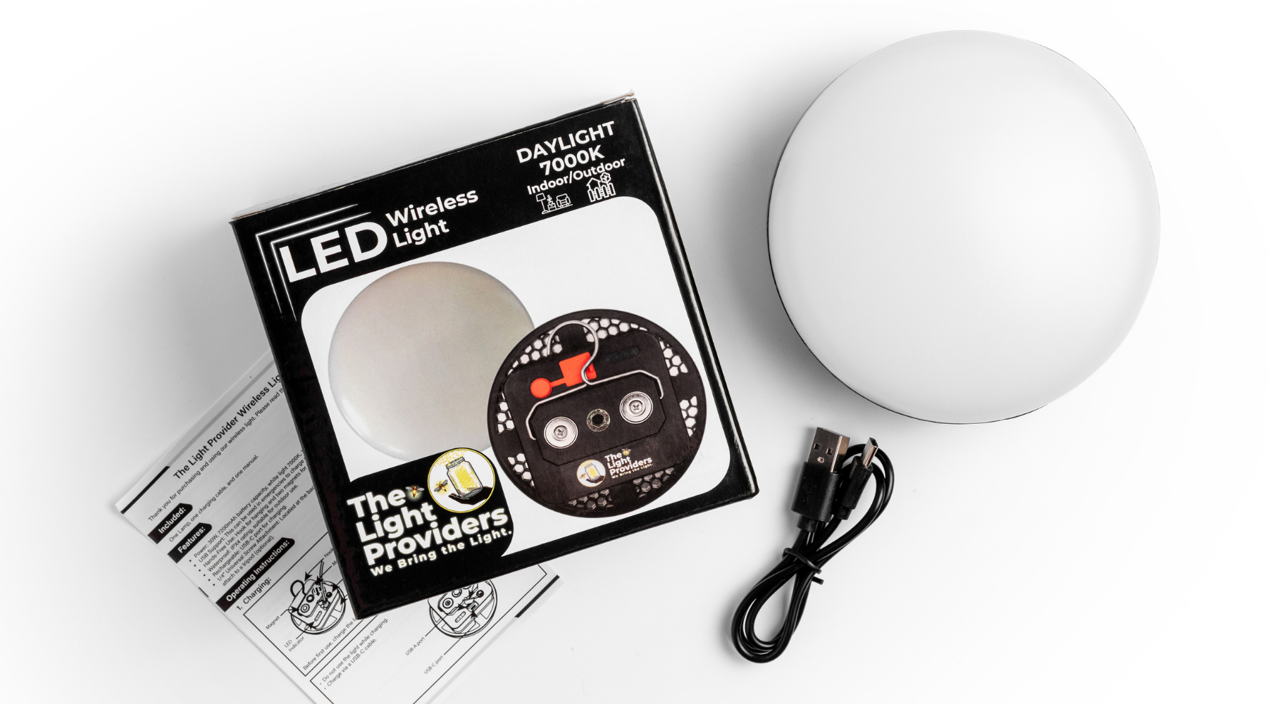 Wireless light charge
