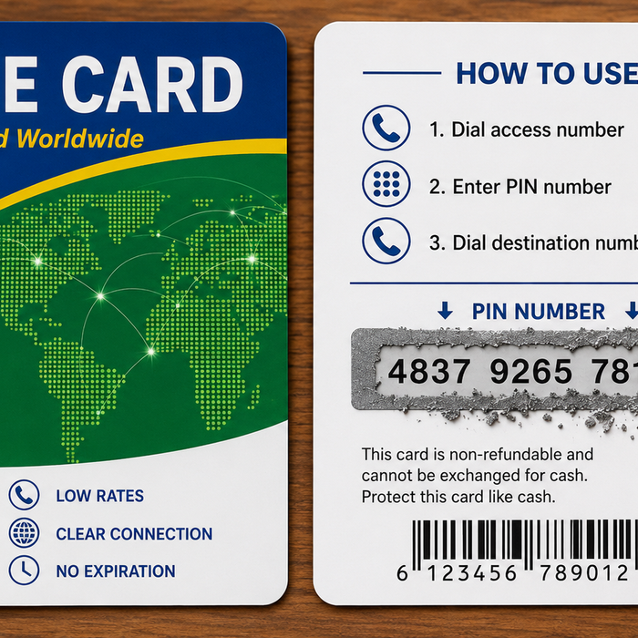 Phone Card Calling Card Image