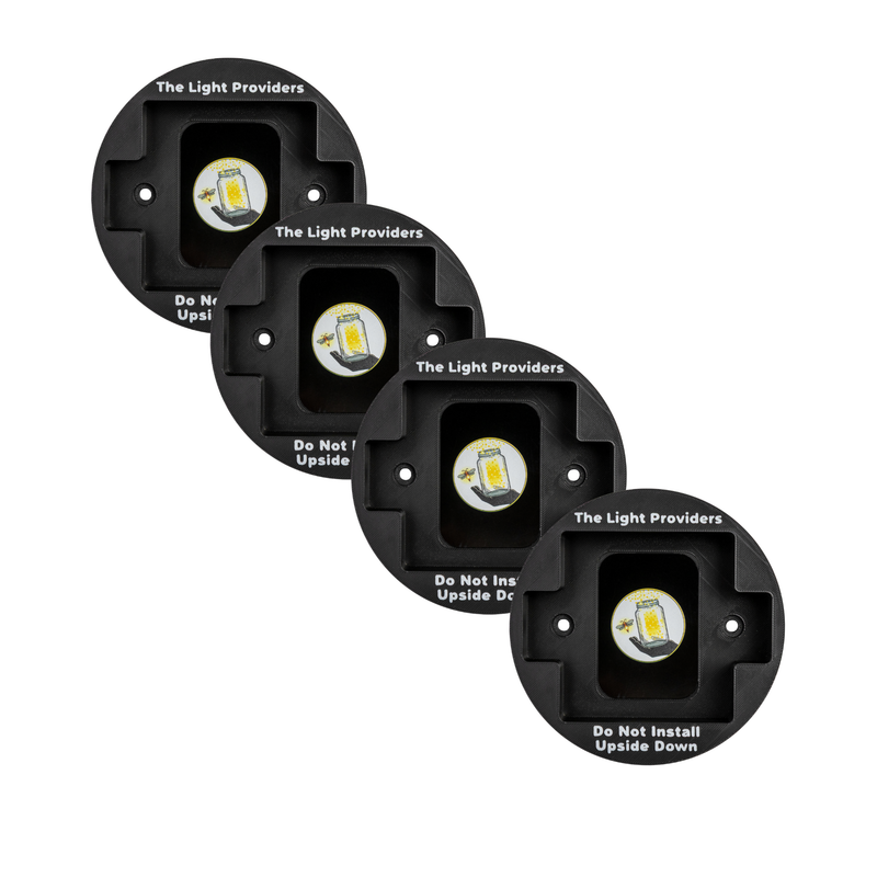 Secure Wall Mount 4-Pack on a white background