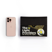 Dual Solar Panel compared to iphone