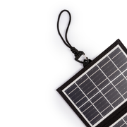 Dual Solar Panel hook view