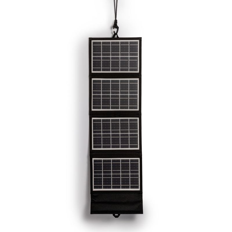 Dual Solar Panel hanging view