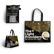 Reusable Grocery Shopping Bags multiple views on a white background