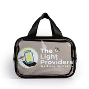 Clear Utility Travel Bag - front view