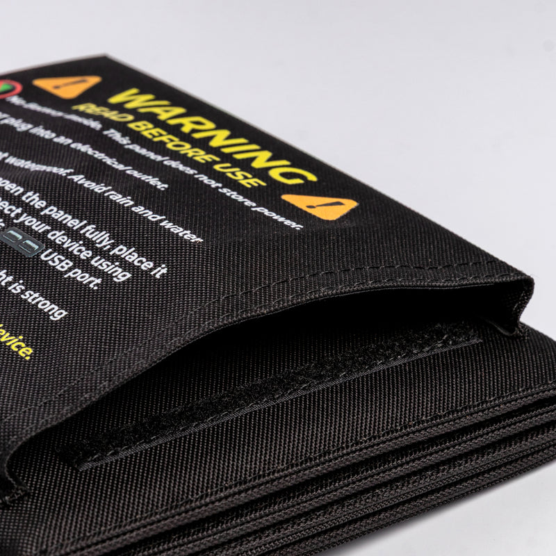 Dual Solar Panel other side view