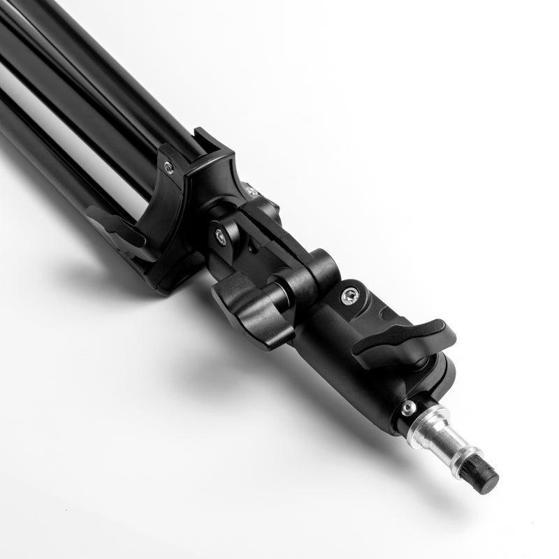 Close-up of top of tripod