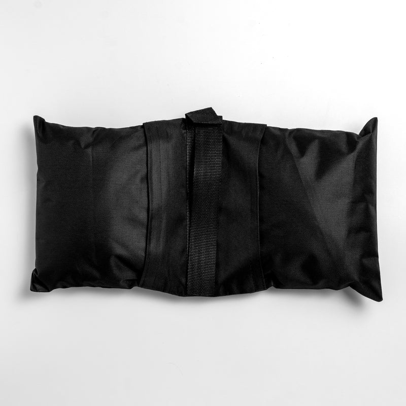 Weighted bag opened up