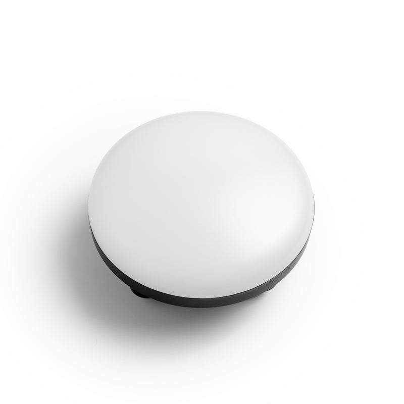 LED wireless light front view on white background